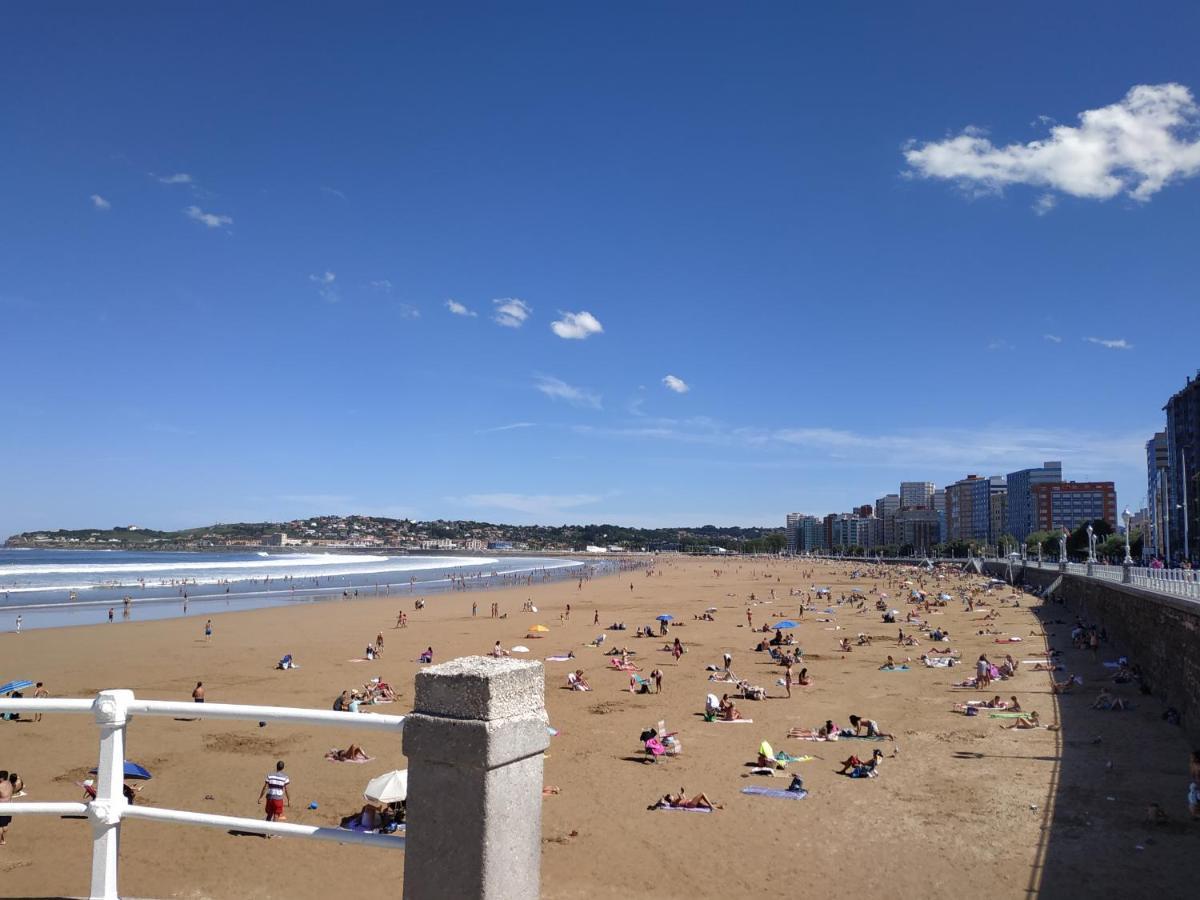 Апартаменты El Rincon Del Puerto Хихон Экстерьер фото